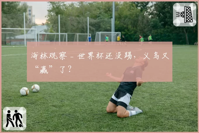 海林观察 _ 世界杯还没踢,义乌又“赢”了?